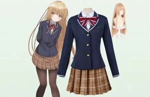 コスプレ　女子高生　学生服　セーラー　ウィッグ　コンプリートセット　女装　仮装変装　セクシー　アニメキャラ　上質生地