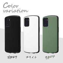 OPPO A55s 5G ケース ホワイト 耐衝撃カバー ProCa シンプル かわいい 可愛い おしゃれ オシャレ レイ・アウト_画像2