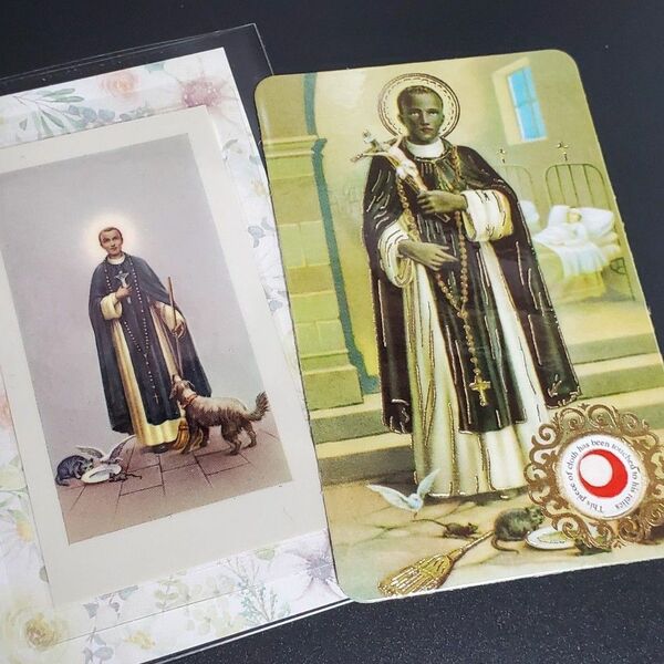 【希少】聖マルティン・ポレス 聖遺物カード&ミニホーリーカードセット