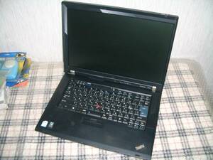 リカバリＣＤ付属　Lenovo R61e Windows XP Pro SP3 起動しますがHDDジャンクです