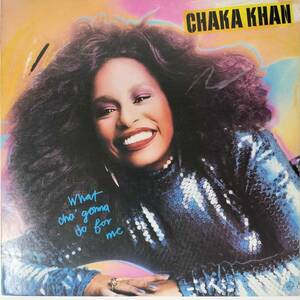 45066【US盤】 Chaka Khan / What Cha' Gonna Do for Me *反り有大 ※STERLING刻印有