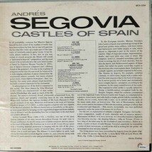 38306【US盤】 ANDRS SEGOVIA/CASTLES OF SPAIN_画像2