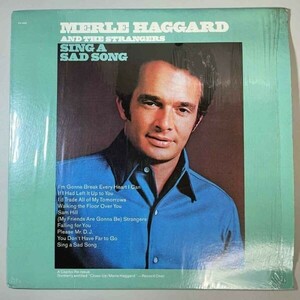 32789★良盤【US盤】 Merle Haggard And The Strangers / Sing A Sad Song ※シュリンク