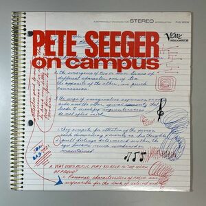 25593【US盤★美盤】 Pete Seeger/On Campus