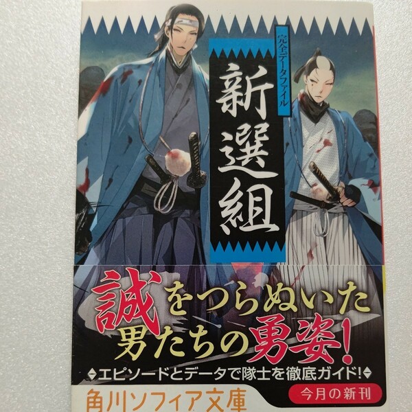 新品 新選組完全データファイル 人物エピソード&データから徹底ガイド 試衛館時代から京都の絶頂期 戊辰戦争と隊士紹介 その人間関係に迫る