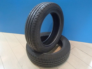 中古 2本 ダンロップ サマータイヤ EC204 165/60R15 2020年製 溝多い ハスラー ソリオ Kei デリカD2 キャストアクティバ に