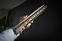 【未使用】ANGRY GUN Geissele MK14ハンドガード 13 inch DDCカラー 東京マルイ/GBB/PTW用_画像1