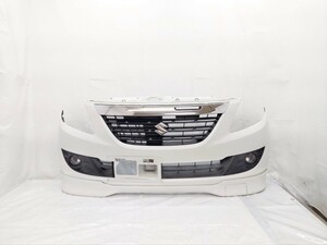 100 配達先条件有 B23 HG21S セルボ フロントバンパー パールホワイト 白 Z7T スポイラー付 18年式