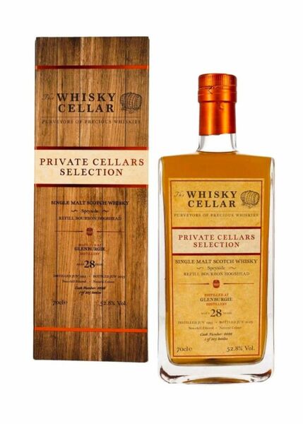 グレンバーギー　1995 28年　THE WHISKY CELLAR GLENBURGIE 28 YEAR OLD