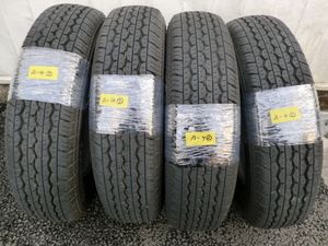 ダイナ　トヨエース等　新品時のイボイボまだ見えます　ブリヂストン　RD-613　2023年製　145/80R13　88/86N　LT　4本セットA-4②