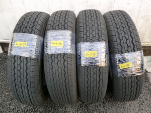 ダイナ　トヨエース等　新品時のイボイボまだ見えます　ブリヂストン　RD-613　2023年製　145/80R13　88/86N　LT　4本セットA-4④