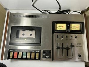 TEAC カセットデッキ DOLBY SYSTEM 昭和レトロ　ビンテージ　中古　当時物　現状品　高級カセットデッキ　掘り出し物