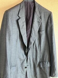 【ブリオーニ】テーラードジャケット Wool70% silk30% （サイズ:54 XL相当） Blue / hermes prada charvet gucci lolopiana pitti