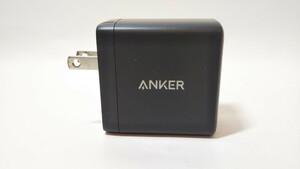 1332送料200円 アンカー　Anker PowerPort III 2-Port 65W 急速充電器　A2666　充電器 黒 ブラック