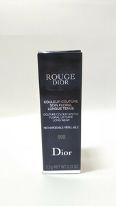 1172送料100円 Christian Dior クリスチャンディオール ルージュディオール #999 SATIN 3.5g サテン リップスティック 口紅 リップ
