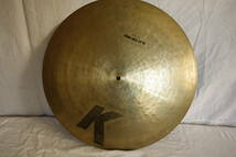 K ZILDJIAN【 EAK 又は 裏K 】FLAT RAIDE 20'_画像3