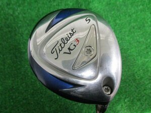 ☆1円～☆　タイトリスト　VG3(2014)　フェアウェイウッド　5W(19°)　Titleist VG F(SR)　カバー、レンチなし（桜店）