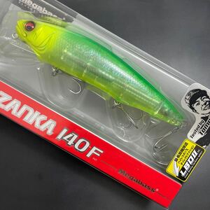 未使用品 メガバス MEGABASS サザンカ 140F GP SPARKLING CHART HEAD SAZANKA 140F【定形外送料300円】401518