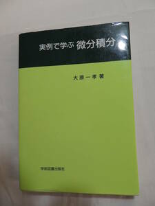 【教科書】実例で学ぶ微分積分　学術図書出版社