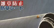 【東レ】（GT ダークグレー 210ｃｍ×10m）TORAY 雑草防止 ハイグレード 防根 防草シート【スパンボンドタイプ GTシリーズ】_画像4