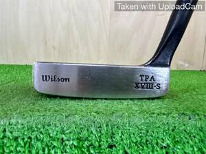 【希少S刻印】Wilson ウィルソン パター TPA XVⅢ-S L字パター 34インチ