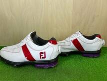 【送料無料/美品】FOOTJOY　GF3　BOA　幅広　26cm　EE　白/赤　フットジョイ_画像5