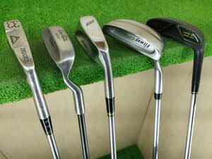 【ジガー・チッパー5本セット】Sunlurst model/Par-Pite/Mizuno/Golf Planner/TRUE ACE