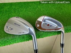 【希少！ホンマウェッジ2本セット】HONMA BERES W101 50度・06/BERES W102 56度/14 N.S.PRO950GH フレックス R 本間 ベレス ウェッジ