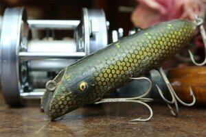 30s SOUTH BEND ? PAW PAW ? BASS ORENO ウッドルアー / Heddon ラッキー13 ライバル ザウルス 則弘祐 愛用 道楽 ZEAL ハトリーズファンに