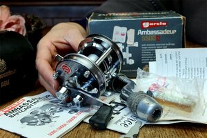 1973年 ABU 5500C オールド アブ アンバサダー リール / HEDDON 道楽 ザウルス ZEAL FENWICK ハトリーズ UMCO 昭和レトロアングラーに