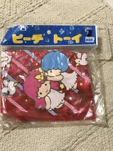 未使用 50cm 1996年 タカラ リトルツインスターズ 浮き輪 浮輪 うきわ 空気ビニール 空ビ TAKARA 90年代 レトロ キキララ サンリオ_画像9
