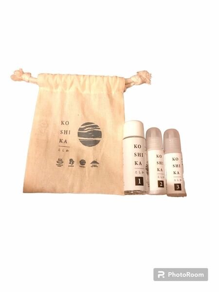 KOSHIKA こしか　化粧水20ml 乳液10ml ジェル10g サンプル　試供品　トライアル　セット