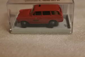 1/87 ブレキナ　ドイツ製　VW　1500バリアント　BF　Braunschweig　赤　未使用未開封品　レアモデル