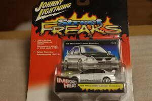 1/64 Johnny Lightning Street FREAKS 03 Mitsubishi Lancer Evolution unopened goods rare model 