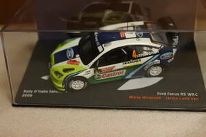 1/43　フォード　フォーカスRS　WRC　＃4　Rally D'Italia Sardgna　未使用品
