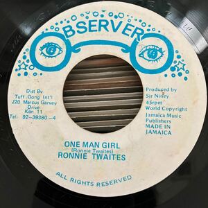 ronnie twaites-one man girl