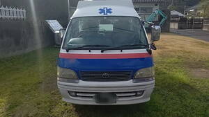 TOYOTA 　ハイエース救急車　患者搬送事業　民間救急　福祉タクシー　キャンピング　キッチンカー　