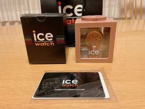 新品★ICE★glam brushed★クレー★スモール★クォーツ★腕時計★レディース★ローズゴールド★ウォッチ★