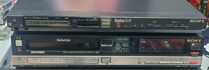 ソニー ベータデッキ SL-HFR60 HFP-100(動作品)