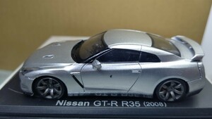 スケール 1/43 Nissan GT-R R35 2008年 ！ 日産 スカイライン GT-R ！国産名車コレクション！