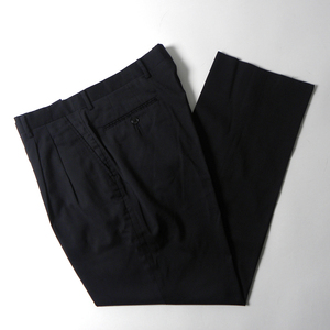  Durban D'URBAN wool 100% 2 tuck tiger u The - pants slacks business formal also 96A7 black m0201-8