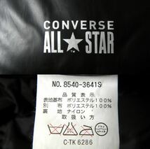 コンバース CONVERSE ALL STAR ロゴプリント ダウンジャケット 防寒 アウター L ブラック m0130-1_画像5