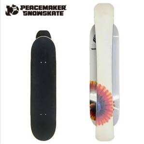 PEACEMAKER/ピースメーカー snowskate/スノースケート STOKE/ストーク 1040mm artwork by anthisi freefoot スノスケ フリーフット 60mmの画像1