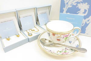 15691 久602-081　Wedgwood まとめ　カップ＆ソーサー　ネックレス　カフス　ジャスパーウェア　ウェッジウッド　中古品　ヤ80