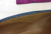 15790 ロ602-215　革靴　グレンソン　7 1/2　GRENSON　シングルモンクストラップ　ブラック 黒色　シューズ　中古品　ヤ80_画像9