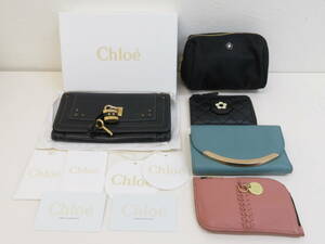 15878　上602-289　財布 ポーチ まとめ セット　Chlo　SeeByChloe　MARY QUANT　クロエ　マリークワント　長財布 小銭入 パスケース　ヤ60