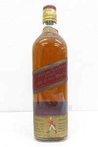 1971 新602-301　Johnnie Walker　レッド 赤　ジョニ赤　ジョニーウォーカー　スコッチ ウイスキー　760ml 43%　未開栓 古酒　60