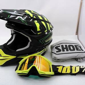 【送料無料】美品 SHOEI ショウエイ VFX-WR GRANT3 グラントスリー XLサイズ おまけのゴーグル付き ジョシュ・グラント オフロード