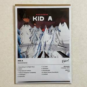 布 ポスター「レディオヘッド　キッド A　RADIOHEAD　KID A」