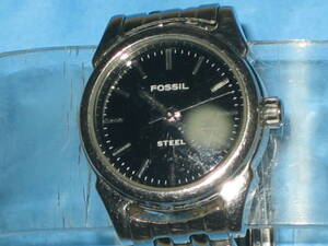 ◆FOSSIL(フォッシル) STEEL 3針手巻き レディース腕時計 動作品◆ 